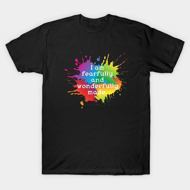 I am fearfully and wonderfully made T-Shirt by CatCoconut-Art